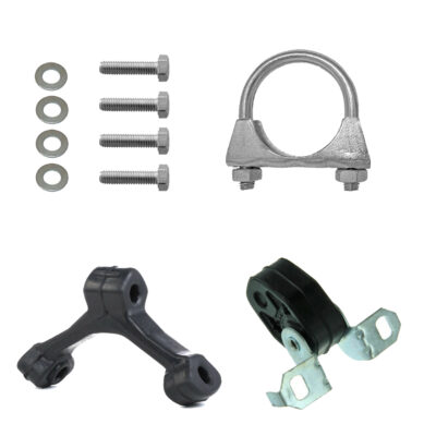 Anbausatz Endschalldämpfer Montagesatz für Seat Leon, VW Beetle, Golf IV, 1.4i