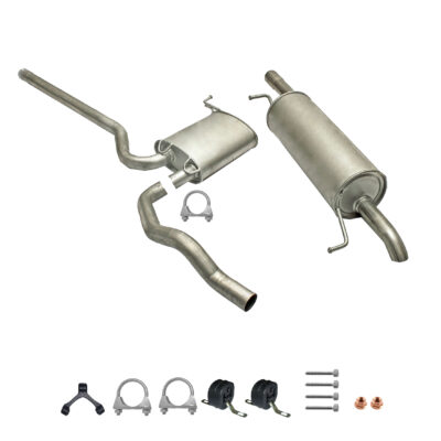 Auspuffanlage Auspuff VW Passat B5 1.6, auch Variant, mit Anbausatz