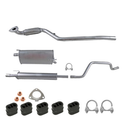 Auspuff Opel Meriva A 1.6 i 16 V, Baujahr 2003-2005 Komplette Auspuffanlage