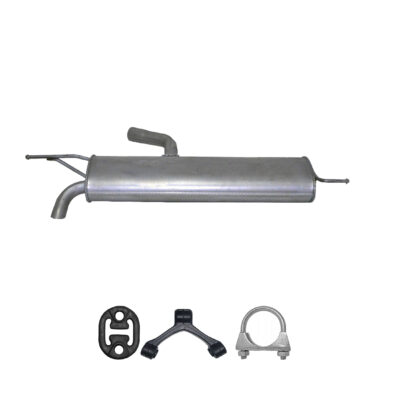 Endschalldämpfer Auspuff VW Golf V Golf V Plus 1.6i & 1.6FSi 2003-2012 +Anbaukit