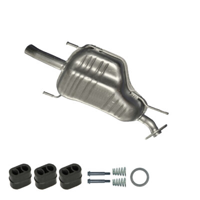 Endschalldämpfer Opel Zafira A 2.0 Di DTi TD F75_ ab. Bj. 1999-, Auspuff