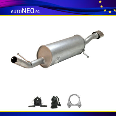 Endschalldämpfer Peugeot 207, 208 1.4, 1.6  Schrägheck Endtopf Auspuff