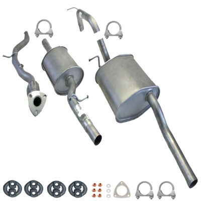 Komplette Auspuffanlage ab Kat OPEL AGILA 1.0 12V 2000-2008  Auspuff