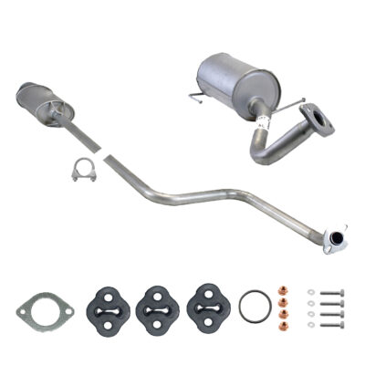Auspuffanlage für Nissan Micra II K11 1.0i 16V/1.4i 16V Auspuff Montagesatz