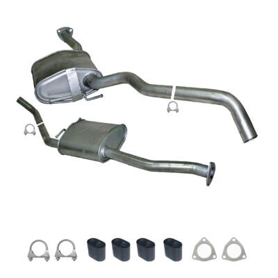 Auspuff Mittelschalldämpfer Links, Rechts Opel Omega A Sedan, Senator 2.6i, 3.0i