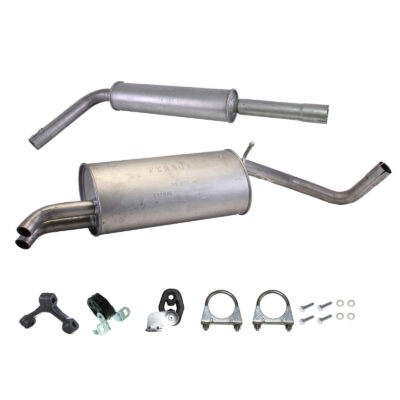 Auspuff Komplett Skoda Fabia Combi 6Y5 2.0 116PS Seat Cordoba Mitteltopf Endtopf