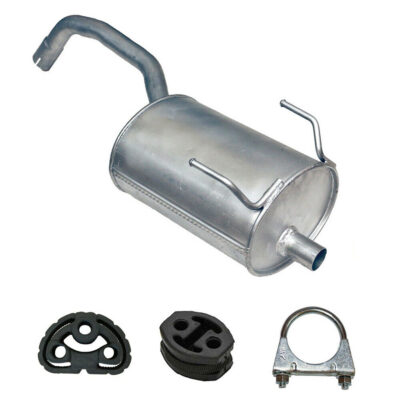 Auspuff Endschalldämpfer Fiat Panda 1.1 & 1.2 Schrägheck Bj.ab 2003- Ford KA 1.2