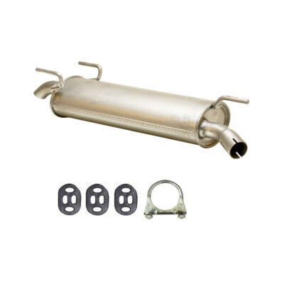 Endschalldämpfer für Opel Astra F Caravan 1.4/1.6/1.7TD, Auspuff, Montagesatz