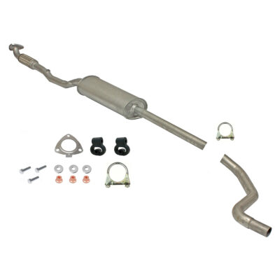 Auspuff Opel Corsa D & Van 2006-2014 1.0 S07 Mittelschalldämpfer + Montagesatz