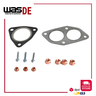 Montagesatz, Zubehör für Hosenrohr Audi A4, VW Passat, 1.8, 1.6