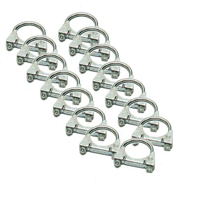 15 Stück Auspuffschelle Abgasanlage Rohrschelle Montageschelle M8 Ø 50 mm