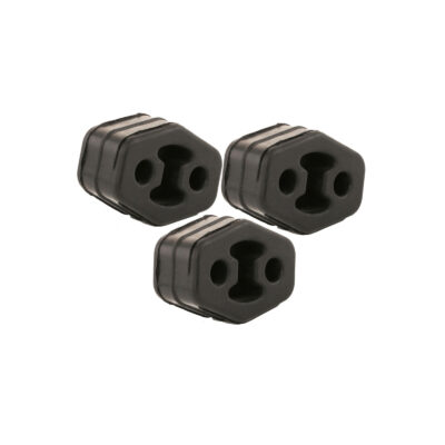3 x Auspuff Gummi Halter für Audi, Seat, Ford, Lancia, Skoda, VW, Schalldämpfer,