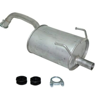 Endschalldämpfer Fiat Panda 169 1.3 D Multijet, Fiat 500 Auspuff mit Anbausatz