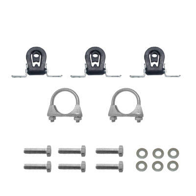 Montagesatz für Endschalldämpfer + Mittelschalldämpfer VW GOLF III 1.4/1.6/1.8