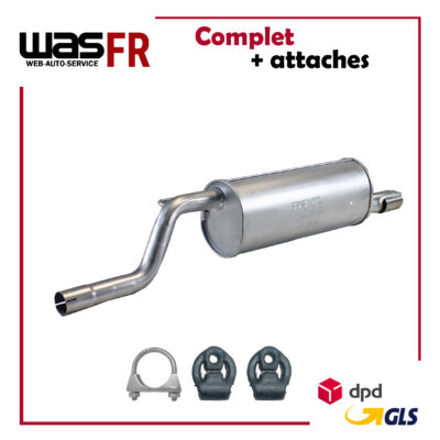 Endschalldämpfer für Fiat Punto III Grande Evo 1,4TJet 120 PS Auspuff