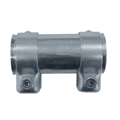 2 Stück Auspuff Doppelschelle Rohrverbinder 48/52.3x125