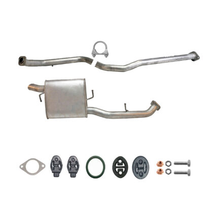 Komplette Auspuffanlage ab DPF Mazda 5 (CR19) 2.0 CD Schalldämpfer