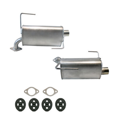 Endschalldämpfer x2 (L+R) für SUBARU LEGACY 2.0 165 PS 2005- Auspuff