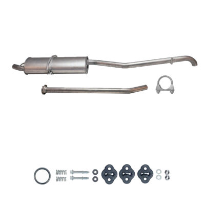 Auspuff für Mercedes A-Klasse W168 A140 A160 A190 Lang, LWB Endschalldämpfer