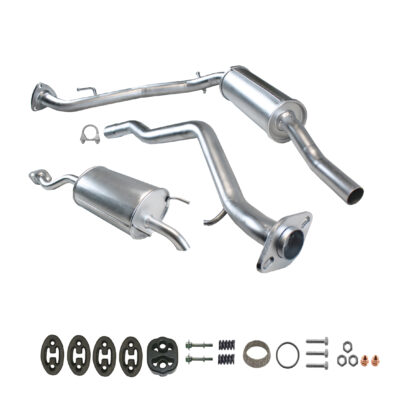 Auspuffanlage Auspuff ab Kat Honda Jazz II (GD) 1.2 & 1.4  inkl. Montagesatz