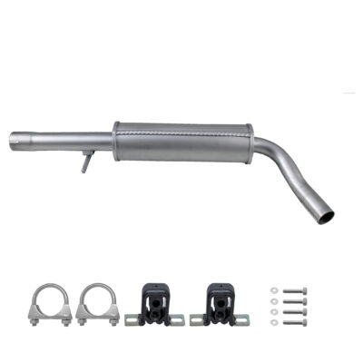 Auspuff Mittelschalldämpfer Audi, Seat, Skoda & VW 1.4 1.6 1.9 SDI + Montagesatz
