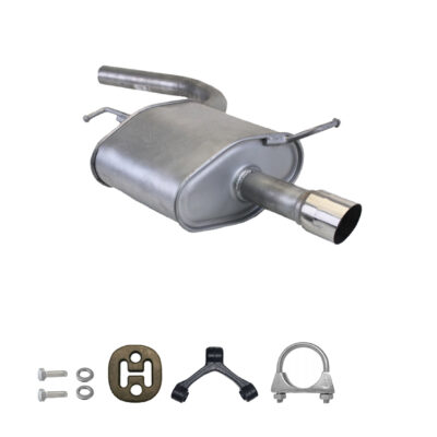 Endschalldämpfer Auspuff Audi A4 B6 B7 1.6 75KW 2000-2008 Stufenheck Kombi Avant