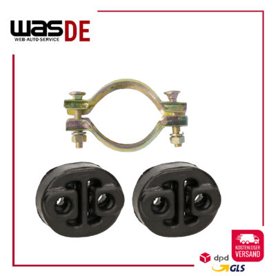 Montagesatz für CITROEN C1 PEUGEOT 107 TOYOTA AYGO, Auspuffgummi, Halter