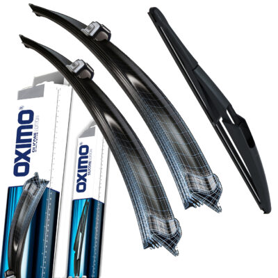 SCHEIBENWISCHER, VORNE + HINTEN für Peugeot 407 (SW D2, 6E) ab. Bj. 05.2004-