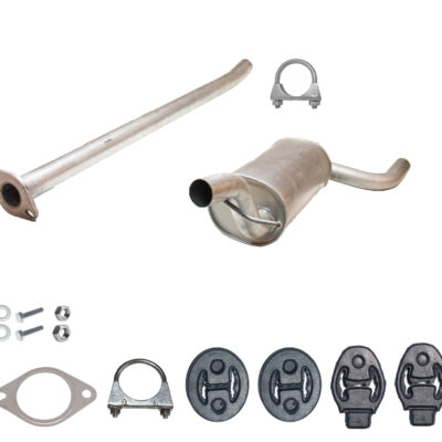 Endschalldämpfer für FORD Focus/Focus C-Max 1.6 TDCi/ MAZDA 3 1.6 CiTD Auspuff