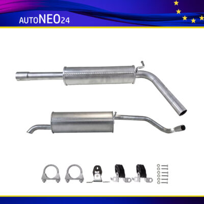 Komplette Auspuffanlage ab Kat VW POLO 1.4 Schrägheck 9N 2001-2012