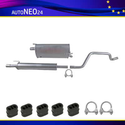 Auspuffanlage OPEL MERIVA A 1.4 & 1.6i 16V 2003-2010 inkl. Anbausatz Auspuff