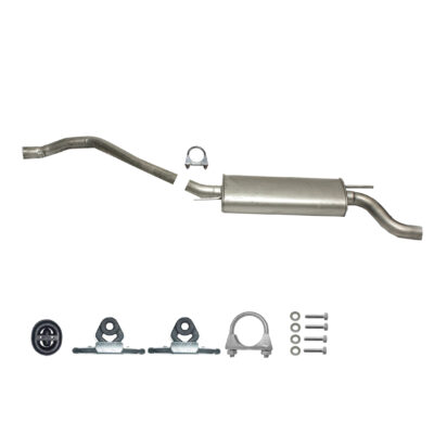 Endschalldämpfer VW T4 Transporter 2.0/2.5/1.9 D/1.9 TD/2.4 D ab. 1990-, Auspuff