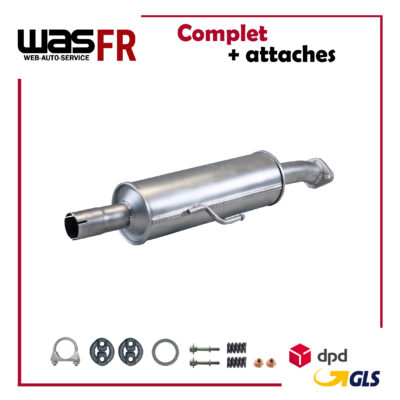 Vorschalldämpfer Auspuff Mit Montagesatz für MAZDA 6 GH 2.5i 170 PS 2007-