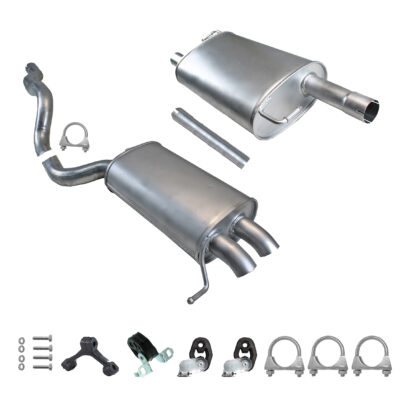 Auspuffanlage für VW Multivan V 2.5 TDI LWB 4x4 ab. Bj.2004-, Auspuff, Rohr