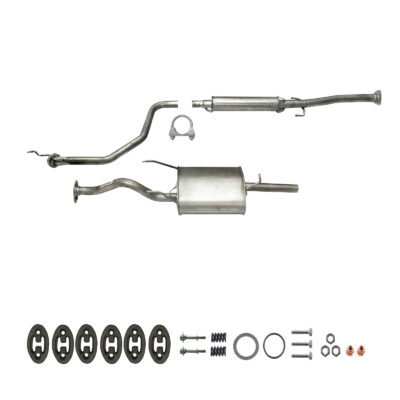 Auspuffanlage Auspuff ab Kat Honda Civic VI Aerodeck (MB, MC) 1.4 16V + Anbaukit
