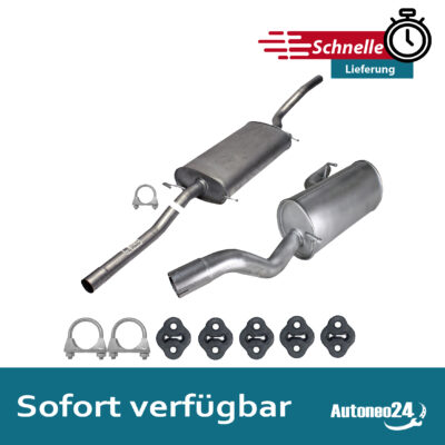 Auspuffanlage für Mercedes Benz Viano CDI 2.0 2.2 & Vito 109 111 CDI LWB ab.2003