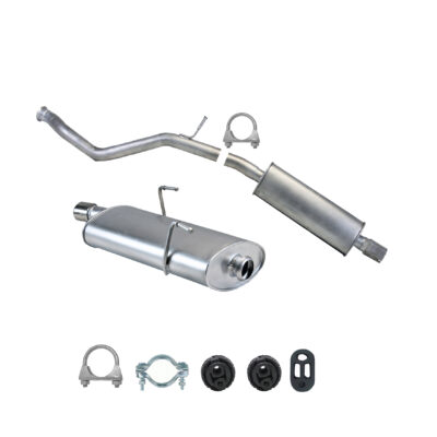 Komplette Auspuffanlage ab Kat Peugeot 206 CC 2.0 1999-2007 Auspuff