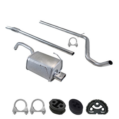 Auspuffanlage für Fiat Panda 1.1 54 PS 1.2 60 PS 2003- Auspuff