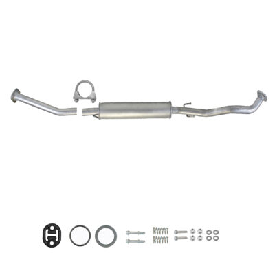 Mitteschalldämpfer für NISSAN MICRA III 1.0/1.2/1.4 65/80/88PS ab.2003 Auspuff