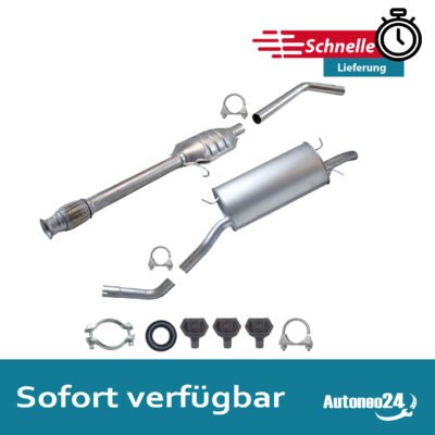 Auspuffanlage für Renault Megane & Megane SCENIC 1.4/1.6i 1995-Auspuff