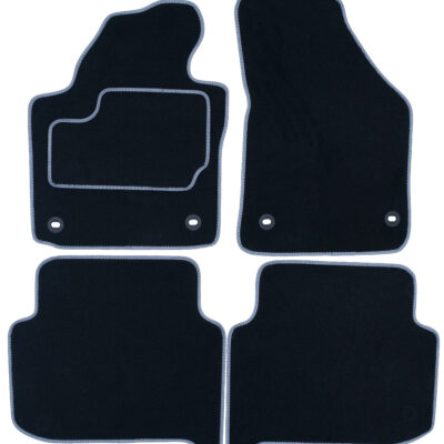 Velours Automatten Set, Fußmatten VOLKSWAGEN TOURAN 5 Plätze 2003-2010