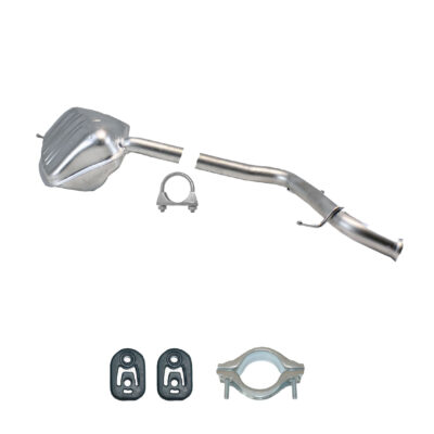 ENDSCHALLDÄMPFER links für Mercedes E-Klasse W211 S211 200/240/320/350 ab. 2002