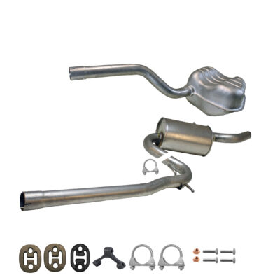 Auspuffanlage SKODA OCTAVIA II auch Kombi 2.0 TDi 136 PS ab. Bj. 2004, Auspuff