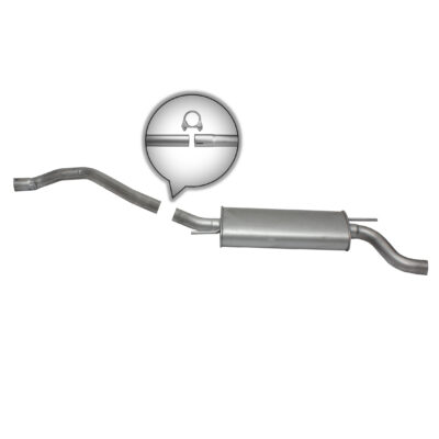 Tłumik końcowy VW TRANSPORTER IV | 06.070