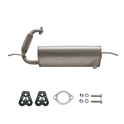 Endschalldämpfer Smart Fortwo (451) 1.0 cabrio coupe Auspuff Endtopf + Anbausatz