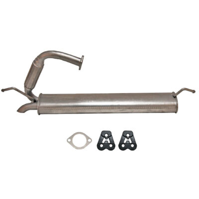 Endschalldämpfer Smart ForTwo Cabrio (451) 1.0 Turbo Auspuff Endtopf