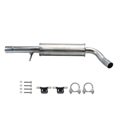 Auspuff Mittelschalldämpfer Audi, Seat, Skoda & VW 1.6 1.8 2.0 inkl. Montagesatz