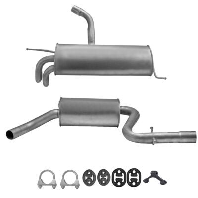 Auspuffanlage für VW Golf V & Golf V Plus 1.4 TSI/2.0 FSI  ab. Bj. 2003 Auspuff