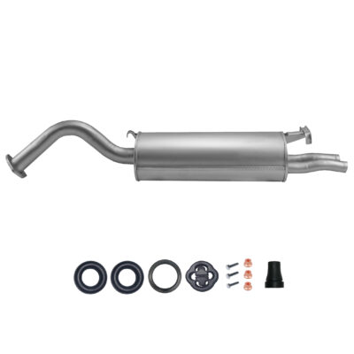 Auspuff Endschalldämpfer Audi 100 & A6 (4A, C4) 2.6 2.8 E auch Avant + Anbaukit