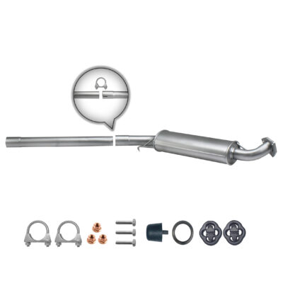 Auspuff Mittelschalldämpfer Audi 100 & A6 (4A, C4) 2.6 2.8 2.5 TDI auch Avant